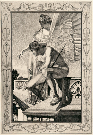 Lot 3297, Auction  121, Klinger, Max, Amor und Psyche - Mappe II
