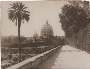 Lot 4002, Auction  121, Alinari, Fratelli, View of St. Peter's, Rome