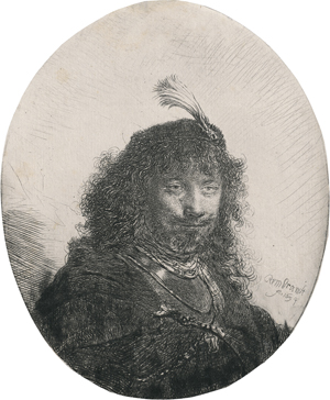 Los 5157 - Rembrandt Harmensz. van Rijn - Selbstbildnis mit dem Federbusch - 0 - thumb