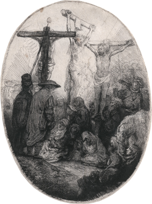 Los 5162 - Rembrandt Harmensz. van Rijn - Christus am Kreuz zwischen den Schächern. - 0 - thumb
