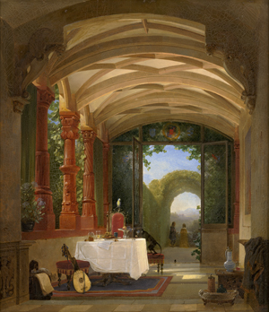 Lot 6056, Auction  121, Dyck, Hermann, Frühstück in der Loggia