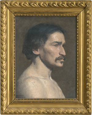 Los 6318 - Rothaug, Alexander - Brustbild eines athletischen Mannes, nach rechts - 1 - thumb