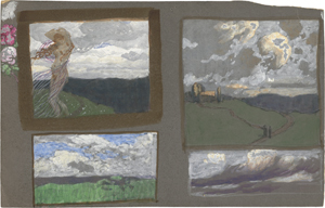 Lot 6396, Auction  121, Rothaug, Alexander, Ein Sonnenfleck (Pinzgau); Studien