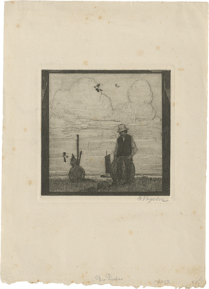 Lot 7131, Auction  121, Vogeler, Heinrich, Der Fischer
