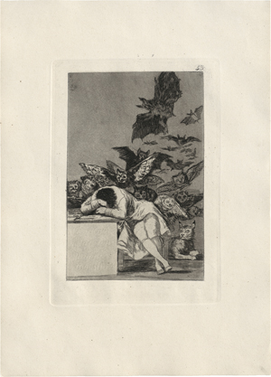 Lot 7500, Auction  121, Goya, Francisco de, El Sueno de la Razon produce Monstruos