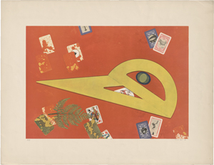 Lot 7506, Auction  121, Ernst, Max, Affiche pour Trésor du Surréalisme