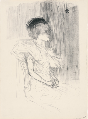 Lot 8002, Auction  121, Toulouse-Lautrec, Henri de, Lender assise