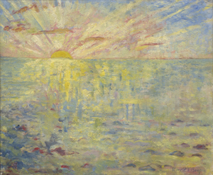 Lot 8019, Auction  121, Bengen, Harold, Sonnenaufgang auf Hiddensee