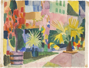 Lot 8037, Auction  121, Macke, August, Garten am Thunersee III