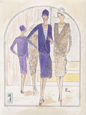 Lot 8065, Auction  121, Benito, Edouard García, Zwei elegante Damen