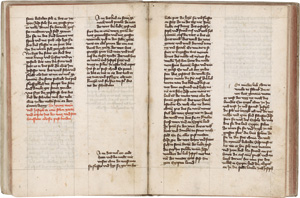 Los 1005 - Marienleben - Deutsche Handschrift auf Papier. 116 nn. Bl. 2 Spalten. 34-37 Zeilen - 1 - thumb
