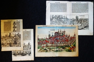 Los 1025 - Schedel, Hartmann - Veduten süddeutscher Städte aus dem "Liber chronicarum" - 1 - thumb