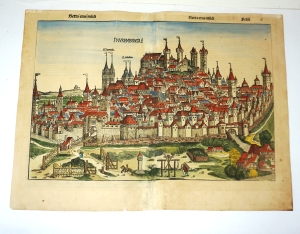 Los 1025 - Schedel, Hartmann - Veduten süddeutscher Städte aus dem "Liber chronicarum" - 8 - thumb