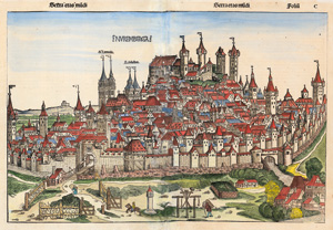 Los 1025 - Schedel, Hartmann - Veduten süddeutscher Städte aus dem "Liber chronicarum" - 0 - thumb