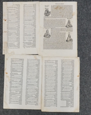 Los 1026 - Schedel, Hartmann - Umfangreiches Fragment mit der Schöpfungsgeschichte aus dem  "Liber chronicarum" - 7 - thumb