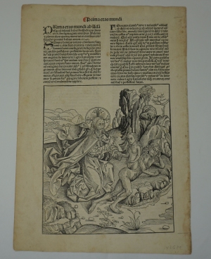Los 1026 - Schedel, Hartmann - Umfangreiches Fragment mit der Schöpfungsgeschichte aus dem  "Liber chronicarum" - 25 - thumb