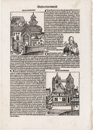 Schedel, Hartmann, Umfangreiches Fragment mit der Schöpfungsgeschichte aus dem  "Liber chronicarum"