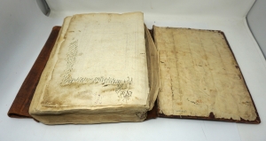 Los 1035 - Koranhandschrift - Große Texthandschrift Al-Qur'ān in schwarzer und violettroter Tinte auf Papier.  - 20 - thumb