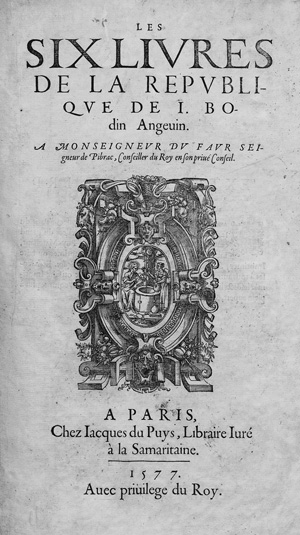 Los 1261 - Bodin, Jean - Les six livres de la Republique - 1 - thumb