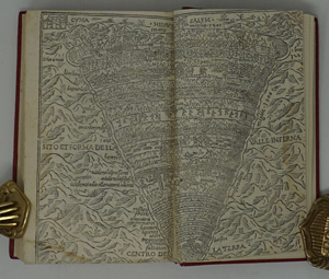 Lot 1294, Auction  122, Dante Alighieri, (La divina commedia) col sito, et forma dell’inferno tratta dalla istessa descrittione del poeta