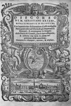 Lot 1317, Auction  122, Erizzo, Sebastiano, Discorso sopra le medaglie de gli antichi