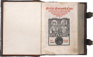 Los 1432 - Missale Pataviense - Cum additionibus Benedictio num Cereorum  - 0 - thumb