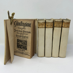 Lot 2042, Auction  122, Gundlingiana, darinnen allerhand zur Jurisprudentz, Philosophie, Historie, Critic, Litteratur abgehandelt werden