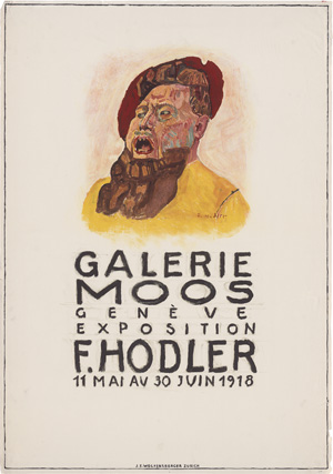 Los 2607 - Hodler, Ferdinand - Galerie Moos Genève Exposition F. Hodler. Großplakat - 0 - thumb