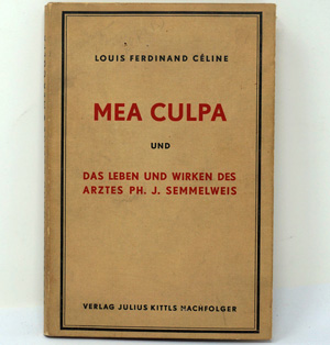 Lot 3049, Auction  122, Céline, Louis-Ferdinand, Mea Culpa 