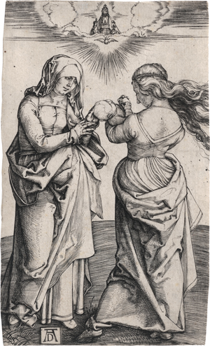 Los 5085 - Dürer, Albrecht - Die hl. Anna und Maria mit dem Kinde, stehend - 0 - thumb