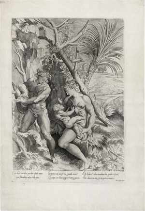 Lot 5090, Auction  122, Fagiuoli, Girolamo, Adam und Eva mit dem Knaben Abel