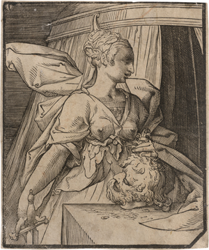 Los 5155 - Niederländisch - um 1600. Judith mit dem haupt des Holofernes - 0 - thumb