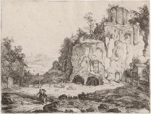 Los 5156 - Noort IV, Johannes van - Landschaft mit dem Sibyllentempel - 0 - thumb
