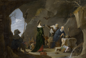 Los 6011 - Teniers II, David - Umkreis - Die Versuchung des hl. Antonius - 0 - thumb