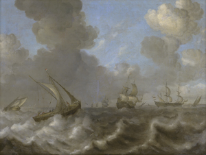 Los 6016 - Niederländisch - 17. Jh. Schiffe auf stürmischer See - 0 - thumb