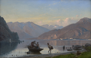 Los 6089 - Rohde, Frederik Nils - Abendstimmung am Lago di Garda - 0 - thumb