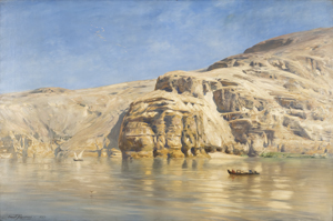 Lot 6153, Auction  122, Koerner, Ernst Carl Eugen, Gebel-Issera am Nil in Oberägypten
