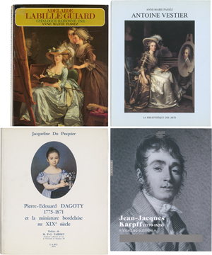 Los 6442 - Passez, Anne-Marie - Fachliteratur: Monographien zu Adélaide Labille-Guiard, Antoine Vestier; dazu: Pierre-Edouard Dagoty und Casimir - 0 - thumb