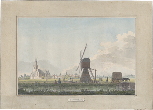 Los 6689 - Liender, Paulus van - Blick auf Streefkerk bei Rotterdam - 0 - thumb