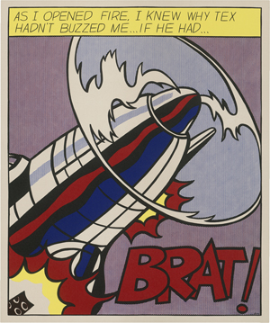 Lot 7256, Auction  122, Lichtenstein, Roy, As I opened fire