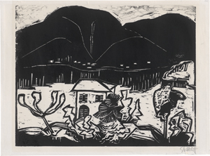 Lot 8039, Auction  122, Schmidt-Rottluff, Karl, Lago Maggiore