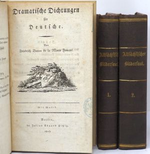 Lot 2037, Auction  123, Fouqué, Friedrich de la Motte, Dramatische Dichtungen für Deutsche