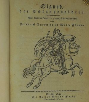 Lot 2041, Auction  123, Fouqué, Friedrich de la Motte, Sigurd, der Schlangentödter