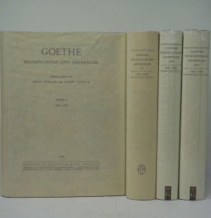 Lot 2061, Auction  123, Grumach, Ernst und Renate, Goethe Begegnungen und Gespräche