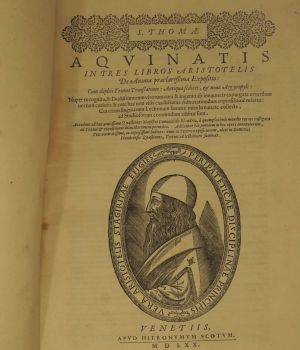 Lot 2483, Auction  123, Thomas von Aquin und Aristoteles, In tres libros Aristotelis 