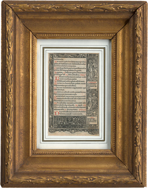 Los 2913 - Totentanz aus Paris - um 1515. Totentanz. Blatt aus einem Stundenbuch - 0 - thumb