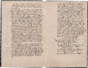 Lot 2929, Auction  123, Wittenberger Schreiben, "Extract schreibens auß Wittemberg von meinem pofessore". Deutsche Handschrift auf Papier.