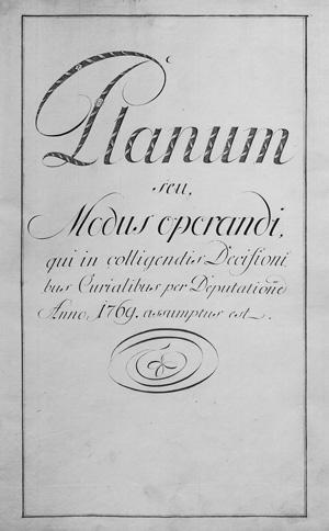 Lot 2944, Auction  123, Planum seu Modus operandi, Französische Handschrift auf Papier