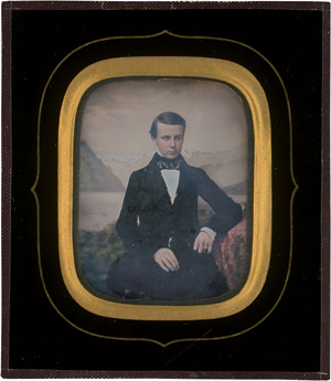 Lot 4030, Auction  123, Daguerreotype, Portrait of Rodolphe de Taub at the age of 20