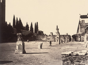 Lot 4061, Auction  123, Rome, Views of excavations of the Farnese Gardens area on the Palatine Hill 